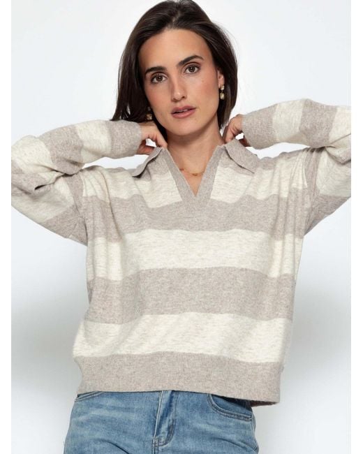 SassyClassy White Pullover