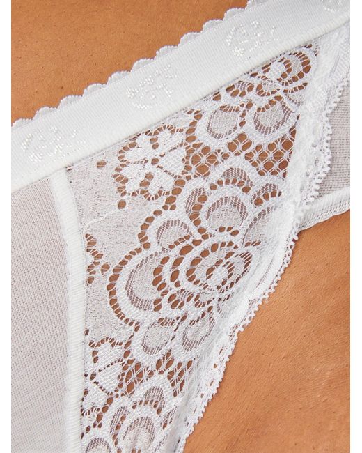 Sloggi White Slip Chic