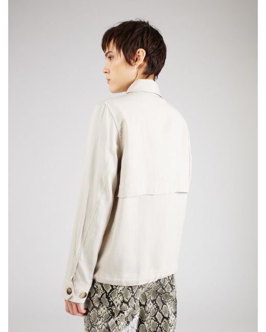 Ecoalf White Jacke 'parry'