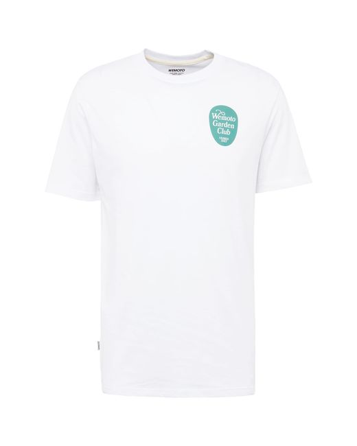 Wemoto T-shirt 'garden club' in White für Herren
