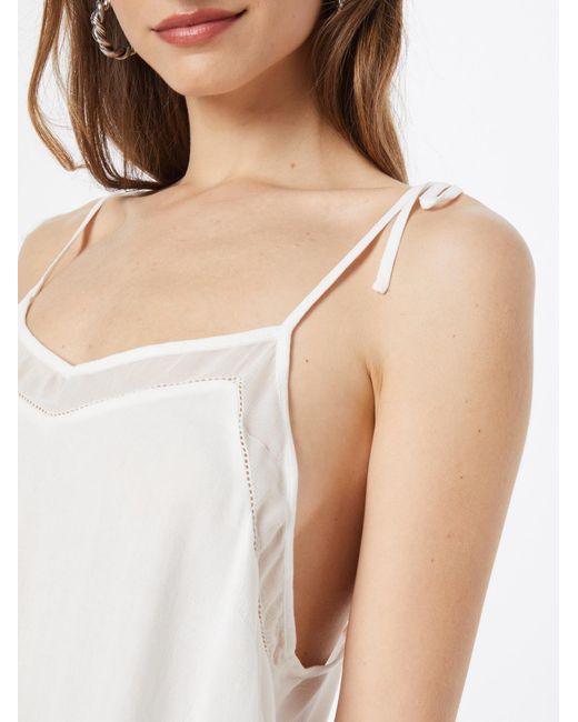 /about You White Top Eileen