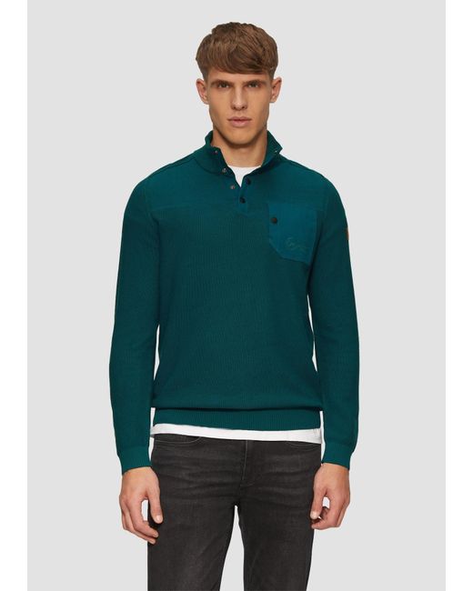 S.oliver Pullover in Green für Herren