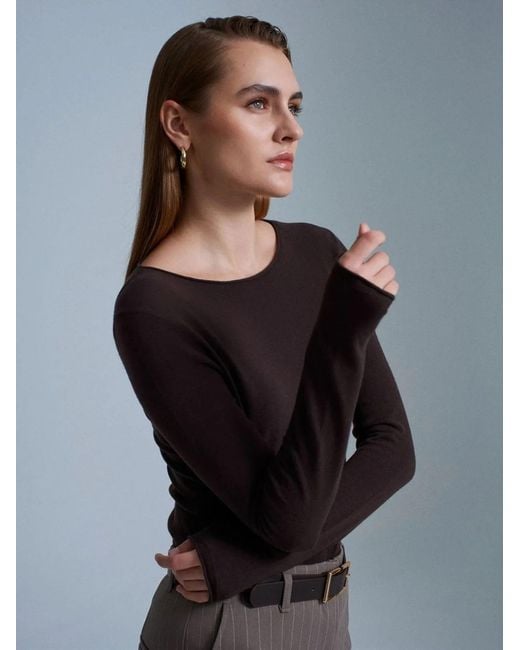 Dilvin Black Pullover Pullover