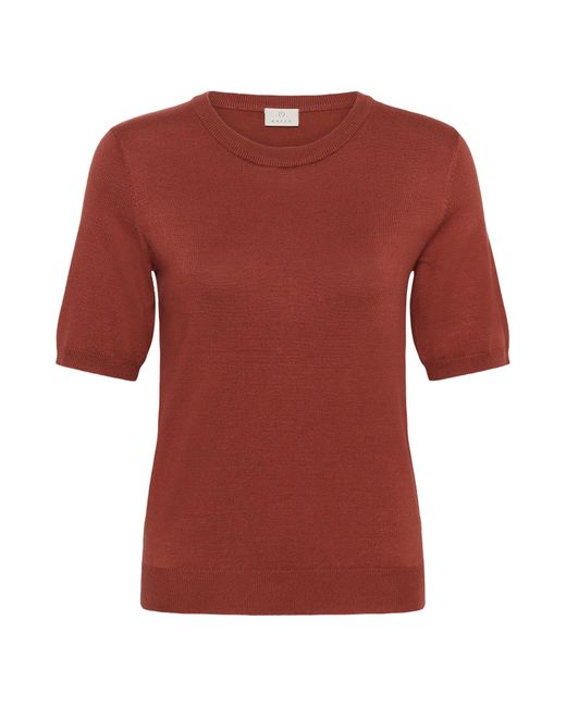 Kaffe Red Pullover Kalizza