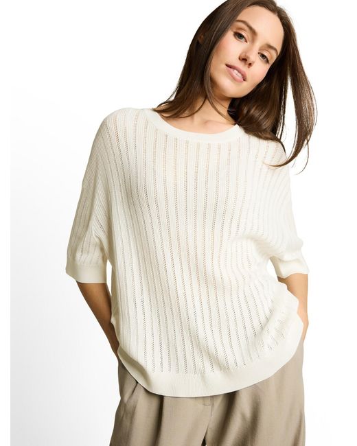 Tom Tailor White Pullover