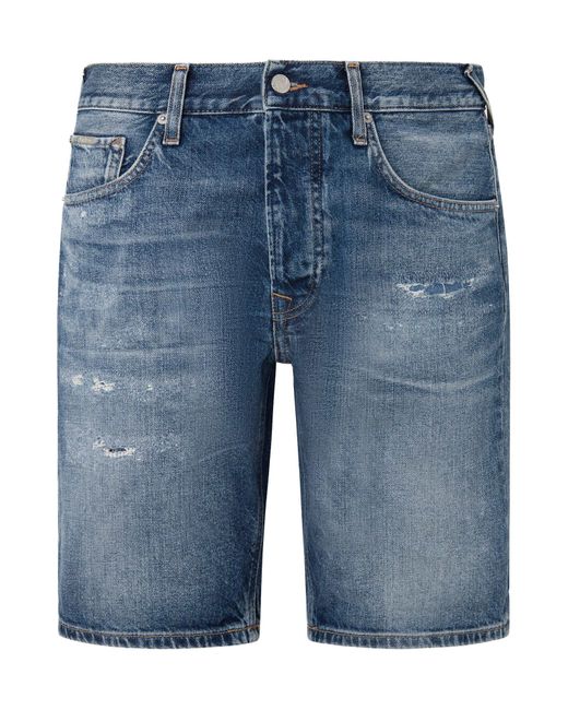Pepe Jeans Shorts 'repair' in Blue für Herren