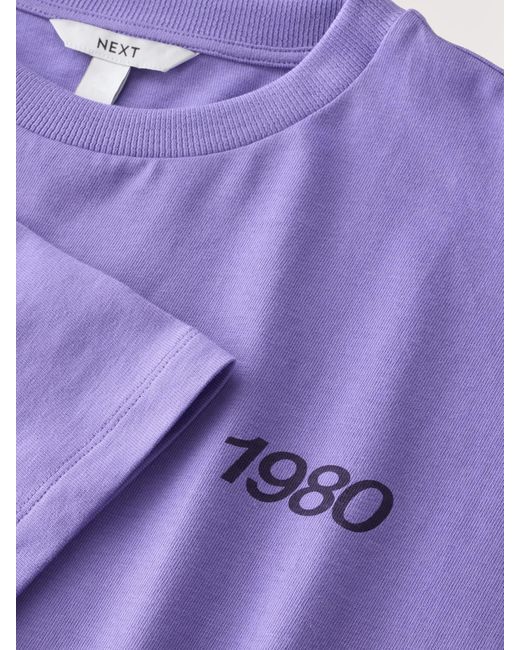 Next Purple T-Shirt