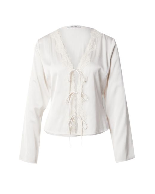 Abercrombie & Fitch White Bluse