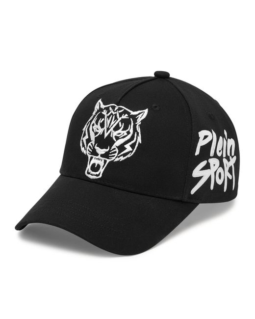 Philipp Plein Cap Tiger in Black für Herren