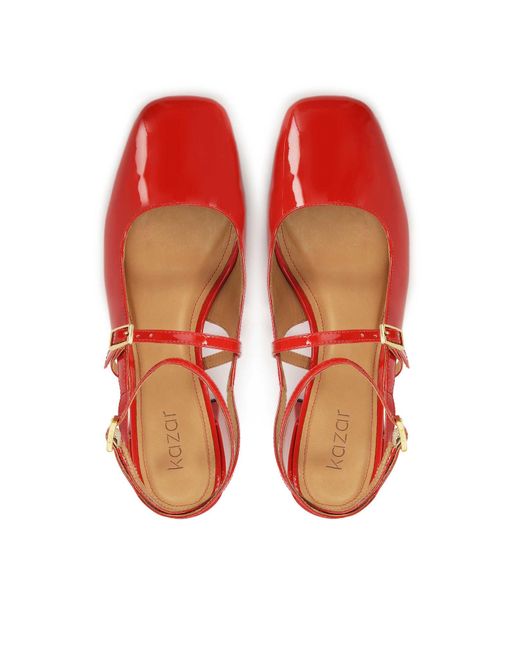 Kazar Red Pumps
