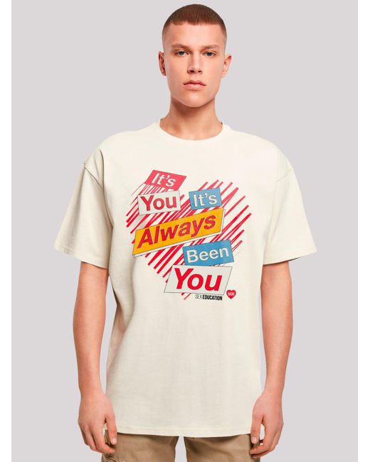 F4NT4STIC T-Shirt Sex Education Its Always You Netflix Tv Series in White für Herren