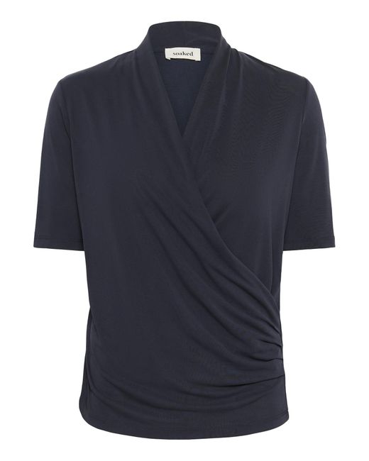Soaked In Luxury Blue Bluse