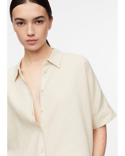 Comma, White Bluse