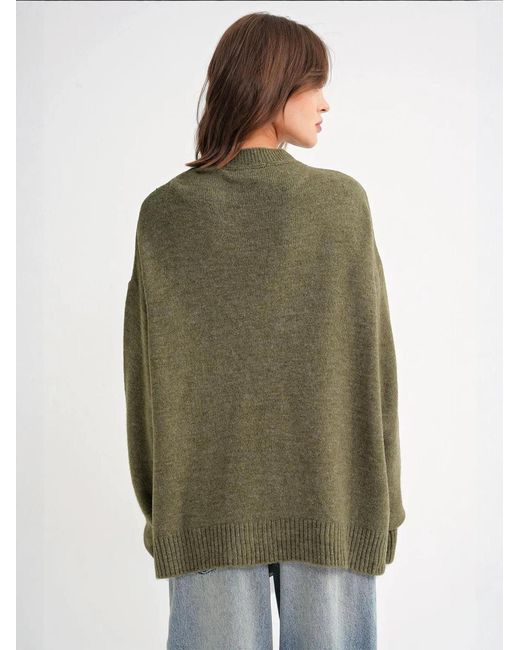 MixRay Green Pullover
