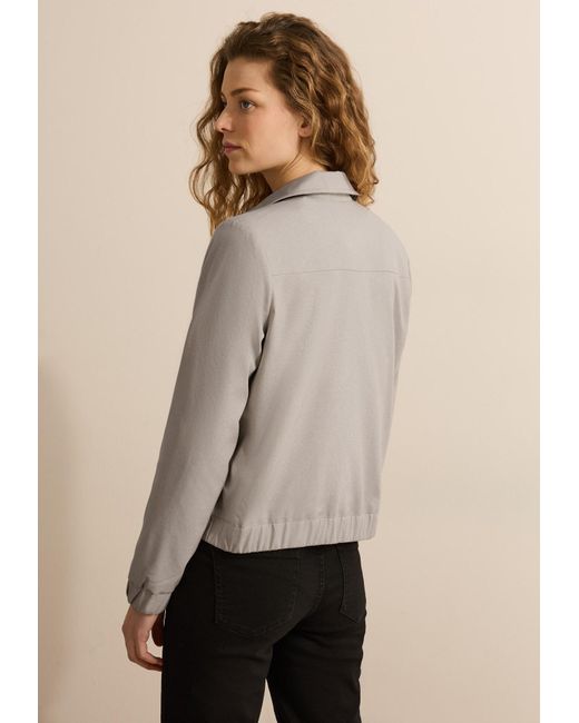 Cecil Natural Jacke Mit Glitzerdetails
