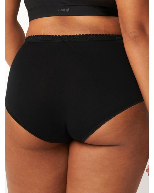 Sloggi Black Maxislip Chic