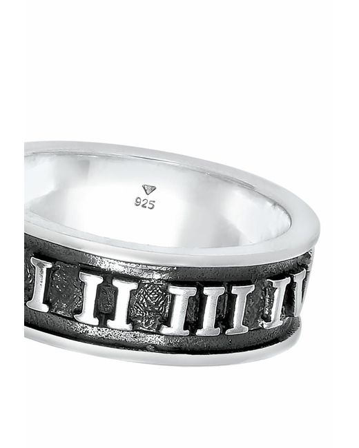 Kuzzoi Ring Zahlen in Multicolor für Herren