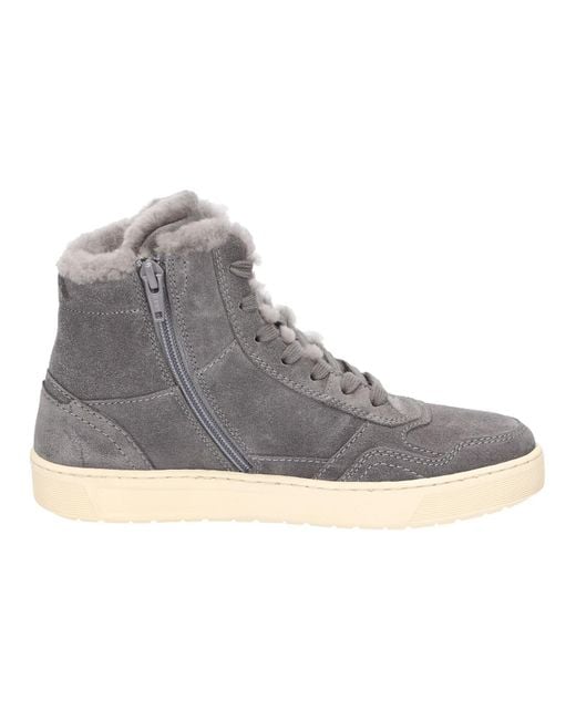 Sioux Gray Schnürstiefelette Tedroso