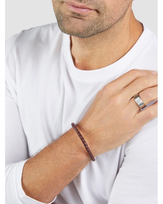 S.oliver Ring The Basics in White für Herren