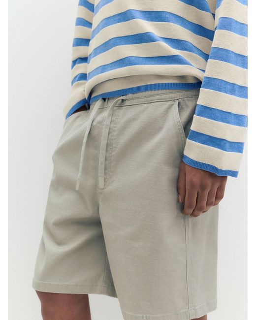 Pull&Bear Shorts in Gray für Herren