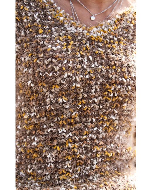heine Brown Pullover