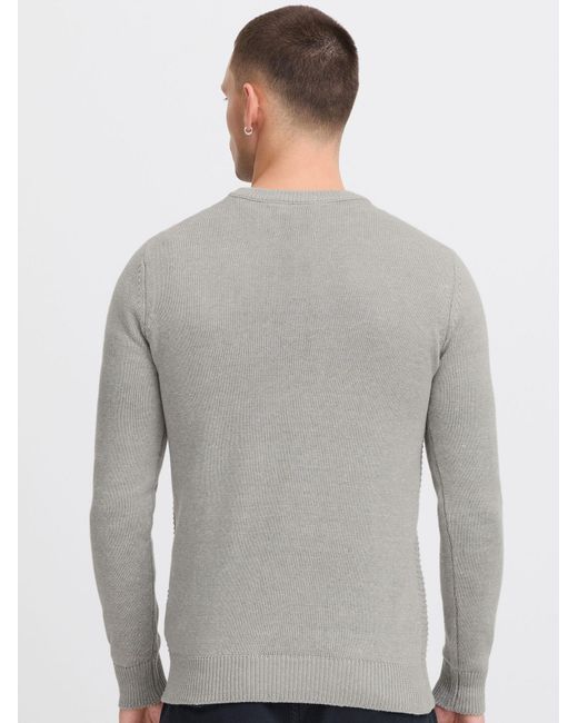 INDICODE Pullover Ricardo in Gray für Herren