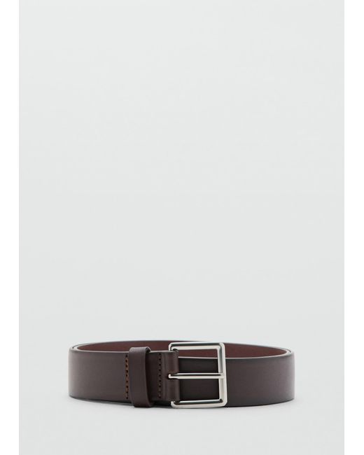 Mango Gurtel Como in White für Herren