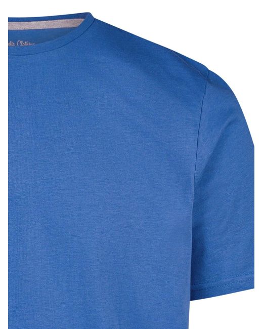 Redmond Shirt Basic in Blue für Herren