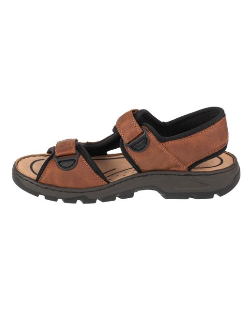 Rieker Trekkingsandale in Brown für Herren