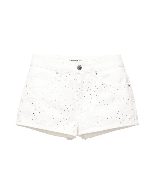 Pull&Bear White Shorts