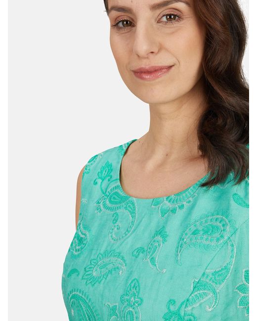 White Label Green Etuikleid