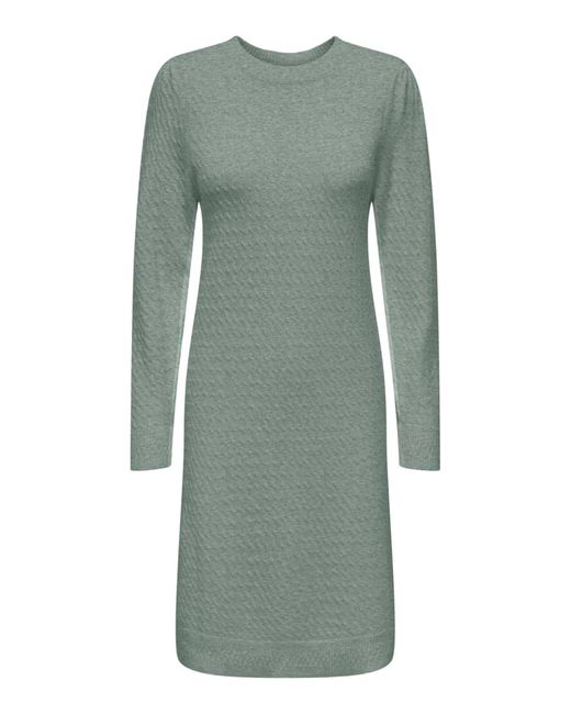 ONLY Green Strickkleid