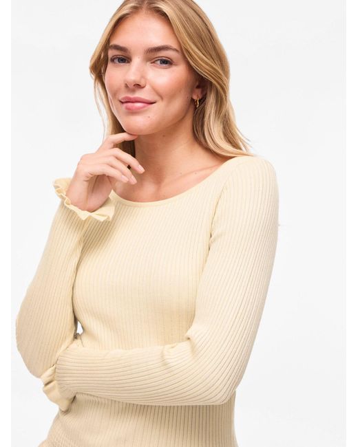 Vila White Pullover Vibelia
