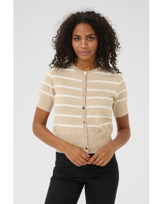 Kaffe Natural Strickjacke 'Lizza'