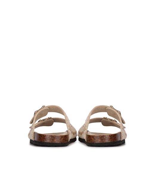 PS Poelman White Pantolette 'Emmie'
