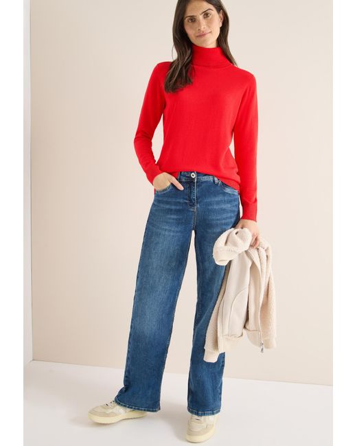 Cecil Red Pullover
