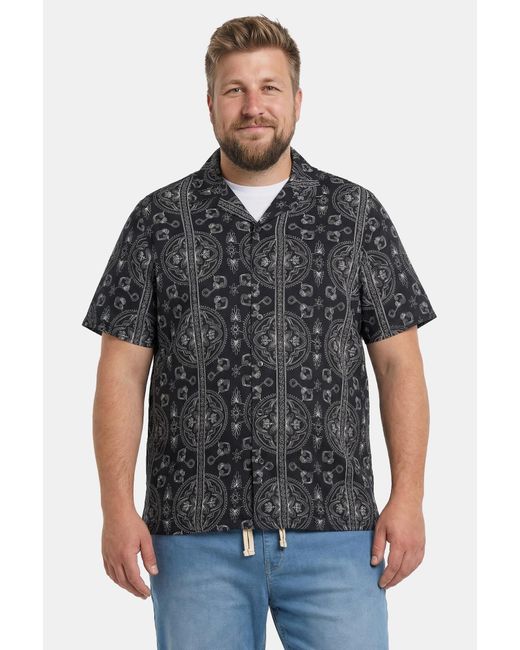 Men Plus Hemd in Black für Herren