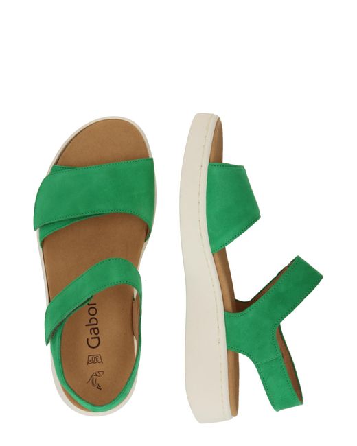 Gabor Green Sandale
