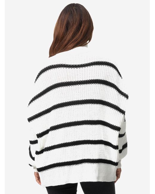 Elara White Pullover