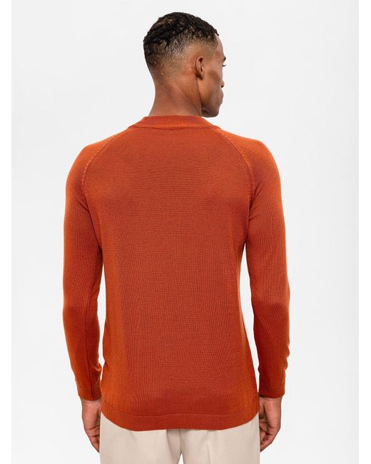 Antioch Turtleneck Pullover in Orange für Herren