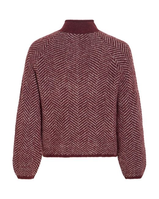 Vila Red Pullover Vilory
