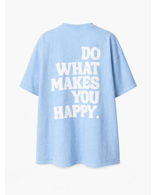 Worldclassca Blue Oversizeshirt