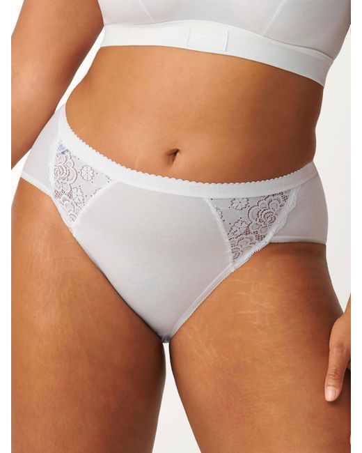 Sloggi White Midislip Chic