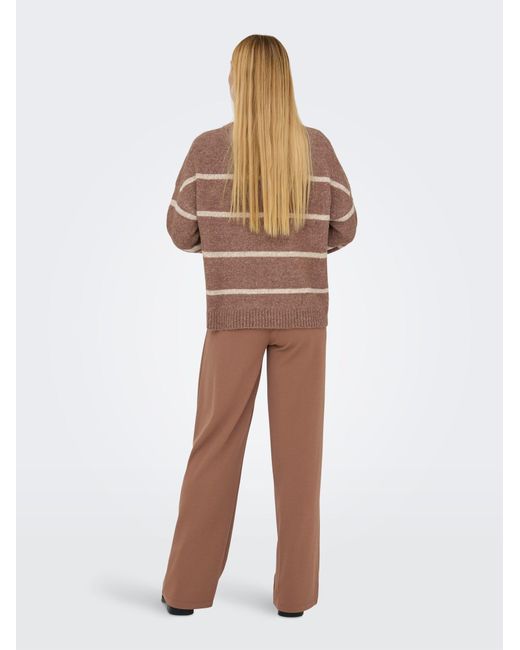 ONLY Brown Pullover