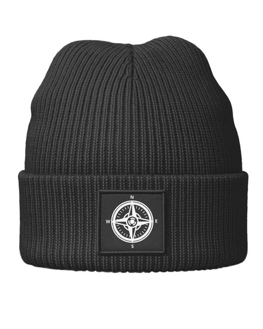 Neverless Black Mütze Kompass