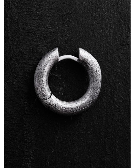 REYTEL Ohrring Mirror in Gray für Herren