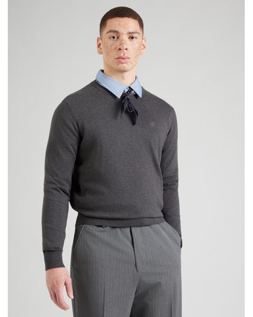 Bugatti Pullover in Gray für Herren