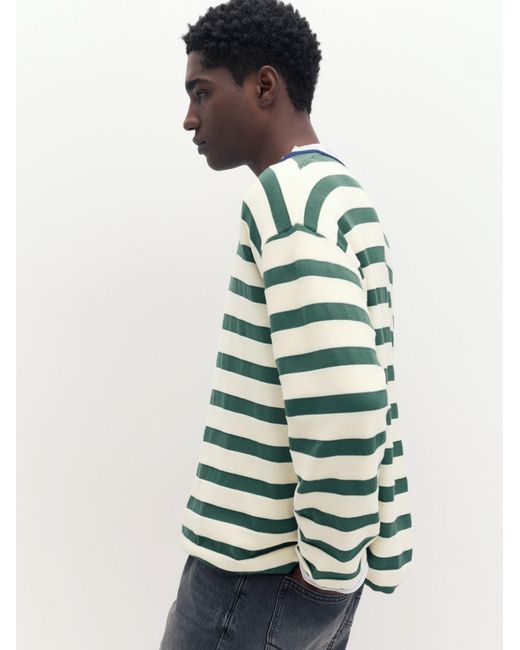 Pull&Bear Pullover Stwd in Green für Herren