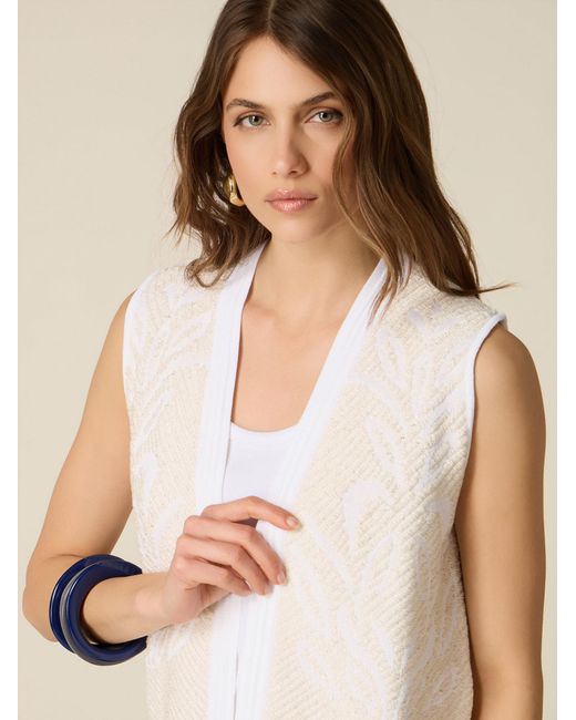 Oltre White Pullover