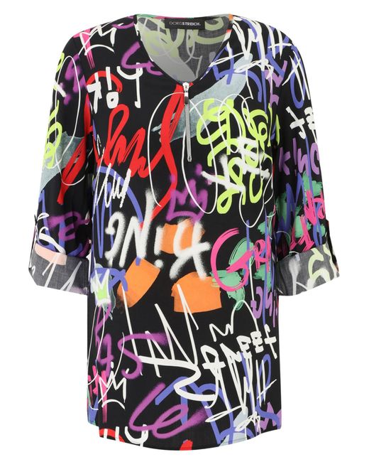 Doris Streich Multicolor Bluse